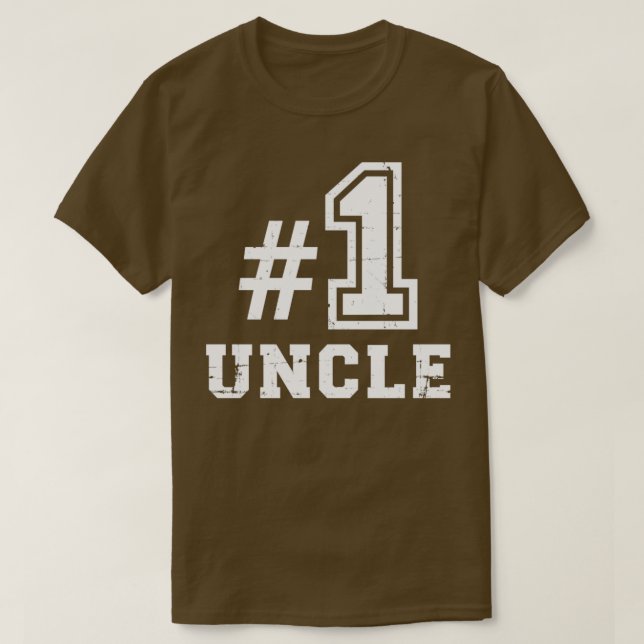 Nr. 1 Bester Onkel T-Shirt (Design vorne)