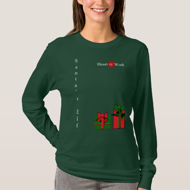 Nr. 1 Elfherz bei der Arbeit T-Shirt (Vorderseite)