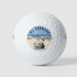 Nr. 1 Foto für Großvater Vatertag Golfball