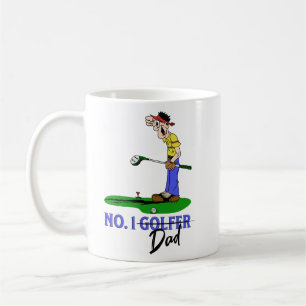 Nr. 1 Golfer-Vater Kaffeetasse
