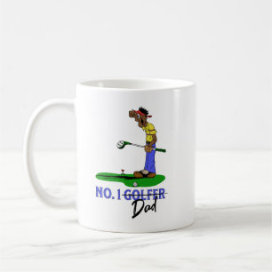 Nr. 1 Golfer-Vater Kaffeetasse