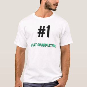 Nr. 1 groß - Großvater T-Shirt