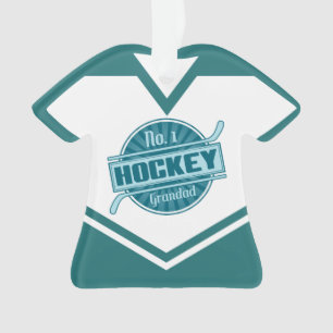Nr. 1 Hockey Grand Name & Number Jersey Ornament