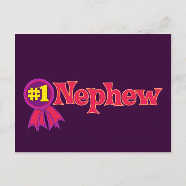Nr. 1 Nephew Postkarte (Vorderseite)