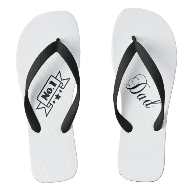 Nr. 1 Vater Flip Flops (Fußbett)