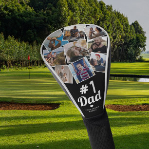 Nr. 1 Vater FotoCollage Golf Headcover