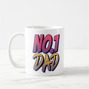 Nr. 1 Vater Text Vatertag Kaffeetasse
