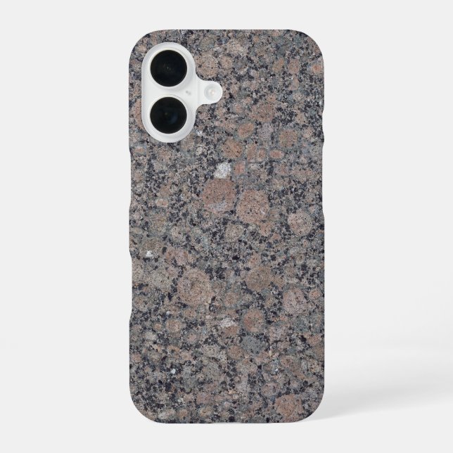 Nr.200 Marmor iPhone 16 Hülle (Rückseite)