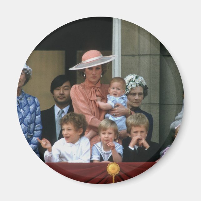 Nr.20 Prince William Buckingham Palace 1985 Magnet (Vorne)