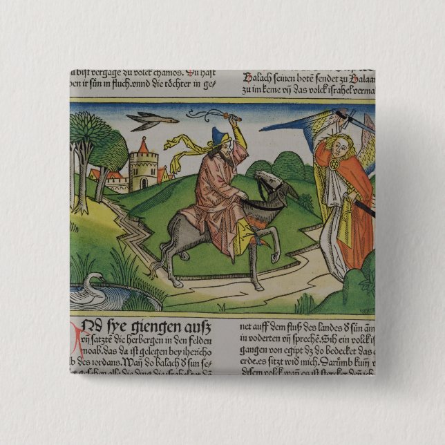 Nr. 22 20-35 Balaams sprechenEsel, vom 'N Button (Vorderseite)