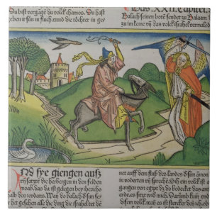 Nr. 22 20-35 Balaams sprechenEsel, vom 'N Fliese