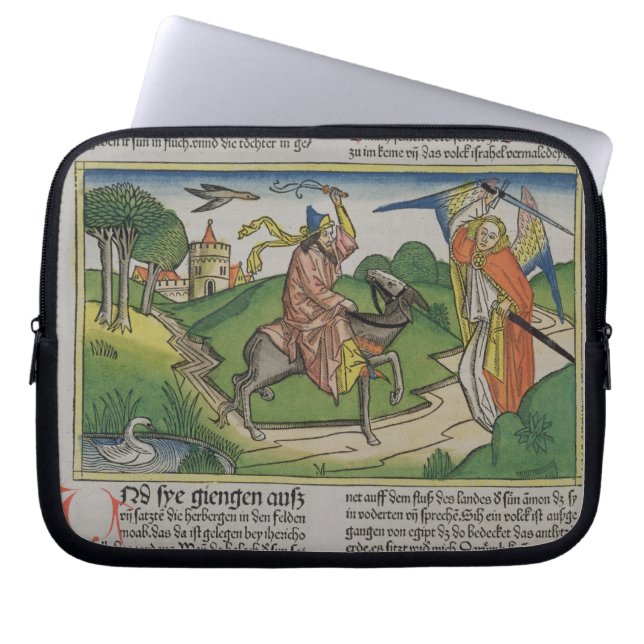 Nr. 22 20-35 Balaams sprechenEsel, vom 'N Laptopschutzhülle (Vorderseite)