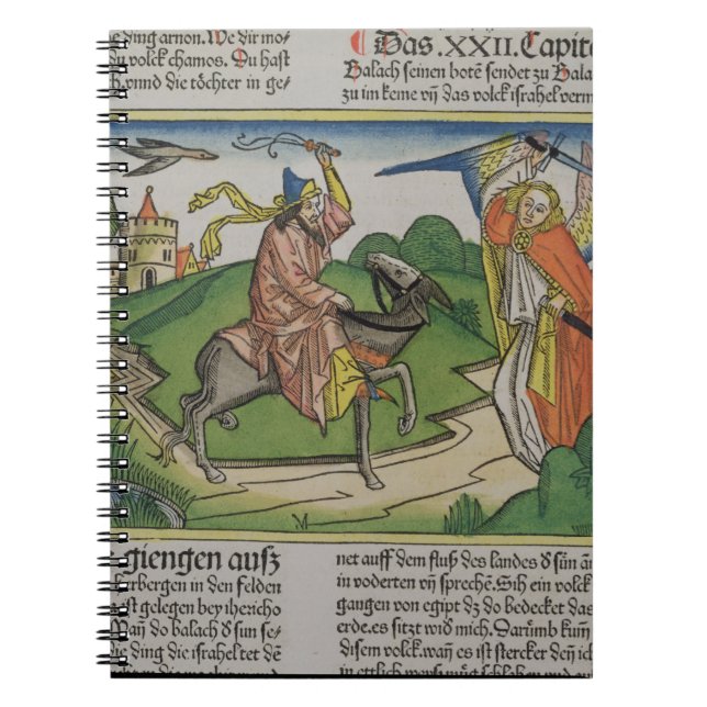 Nr. 22 20-35 Balaams sprechenEsel, vom 'N Notizblock (Vorderseite)