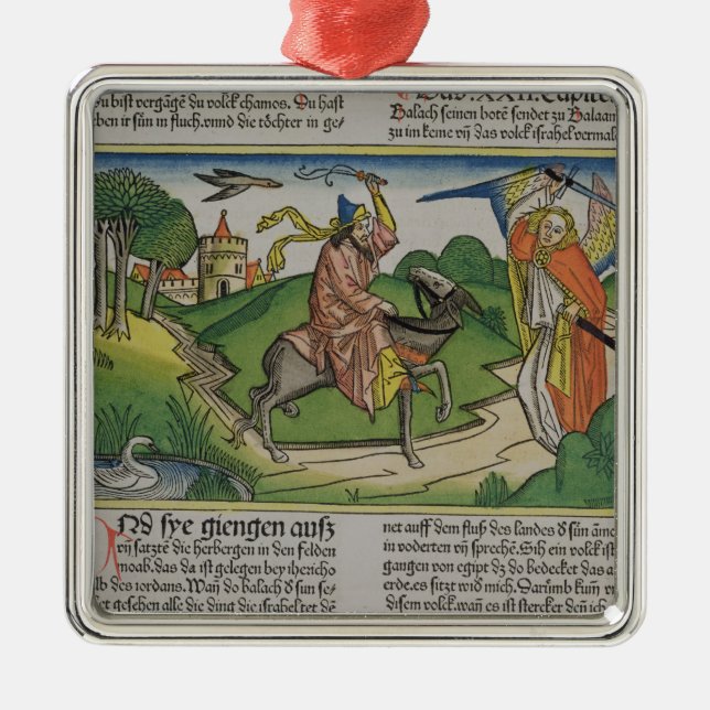 Nr. 22 20-35 Balaams sprechenEsel, vom 'N Silbernes Ornament (Vorne)
