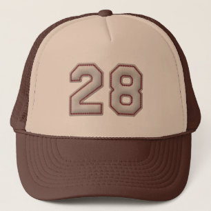 Nr. 28 mit coolem Baseball-Stich-Blick Truckerkappe