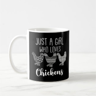 Nr. 2/2, Nur ein Mädchen, das Hühner Liebe, lustig Kaffeetasse