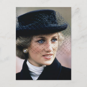 Nr.44 Princess Diana France 1988 Postkarte