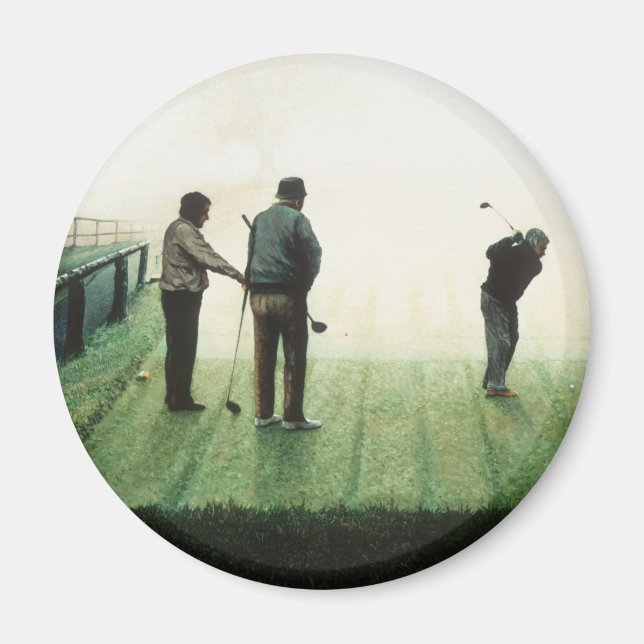 Nr.4 "Herbstmorgen" von Ron McGill Magnet (Vorne)