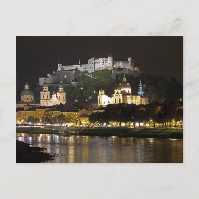 Nr.4 Hohensalzburg, Salzburg Postkarte (Vorderseite)