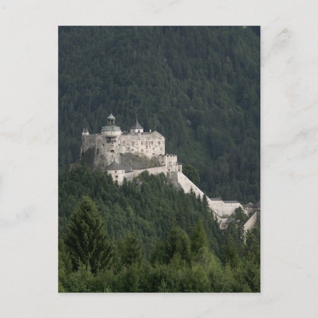 Nr. 5 Burg Hohenwerfen Österreich Postkarte (Vorderseite)