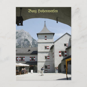 Nr. 6 Burg Hohenwerfen Österreich Postkarte