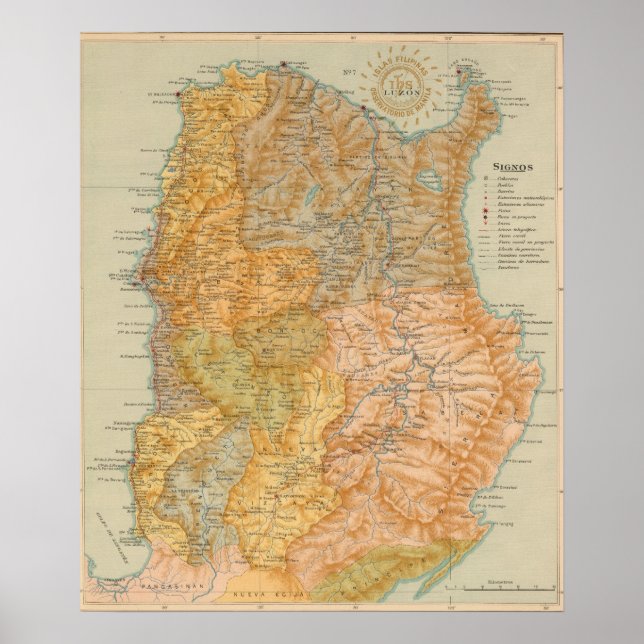 Nr. 7 Luzon Poster (Vorne)