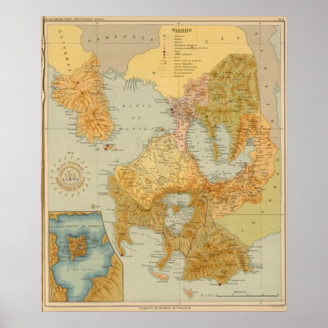 Nr. 9 Luzon Poster (Vorne)