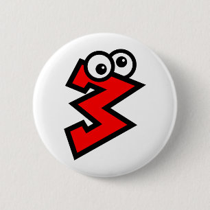 Nr. drei button