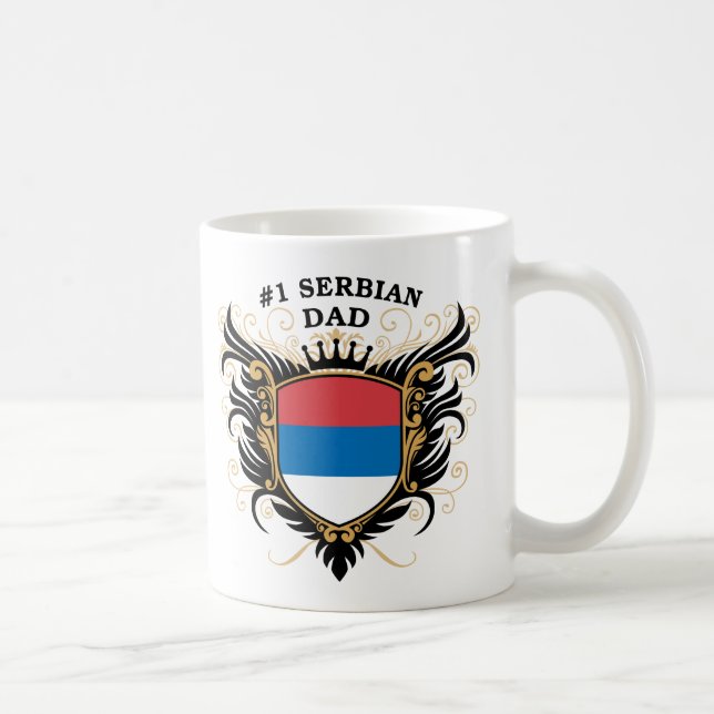 Nr.eine Serbian-Vater Kaffeetasse (Rechts)