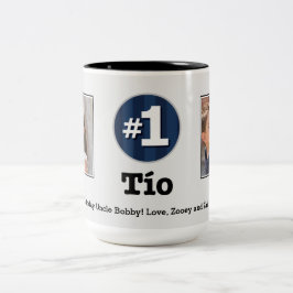 Nr. eine Tio 2 Gewohnheits-Foto-Tasse Zweifarbige Tasse