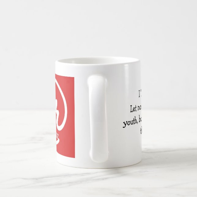 NR Studentz Kaffee-Tassen-Kastanienbraun Kaffeetasse (Henkel)