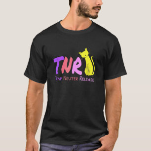 NR TNR Befürworter von verwilderten Katzen T-Shirt