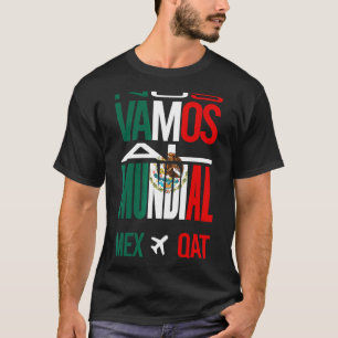 Nr. Vamos Al Mundial Mexico 2022 Mexikanischer Pre T-Shirt