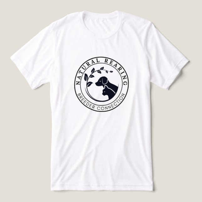 NRBC Logo Black - Unisex Tri-Blend Shirt (Design Vorderseite)