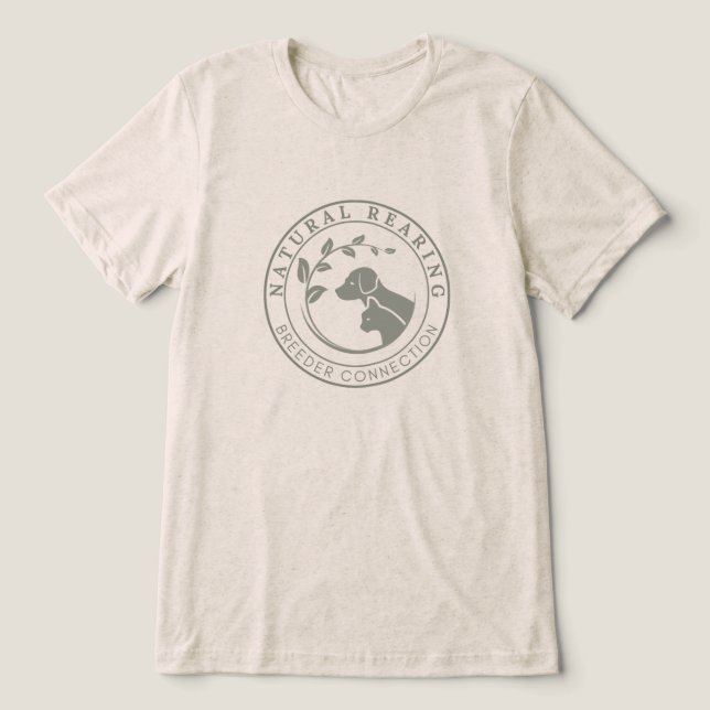 NRBC-Logo-neutral - Unisex Tri-Blend Shirt (Design Vorderseite)