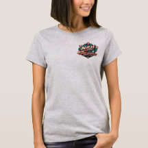 NRH Atomic Gas Vintage Space Age Damen T-Shirt