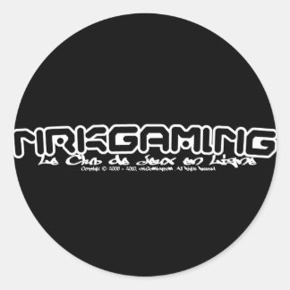 nrkGaming CJL-2011WT Runder Aufkleber