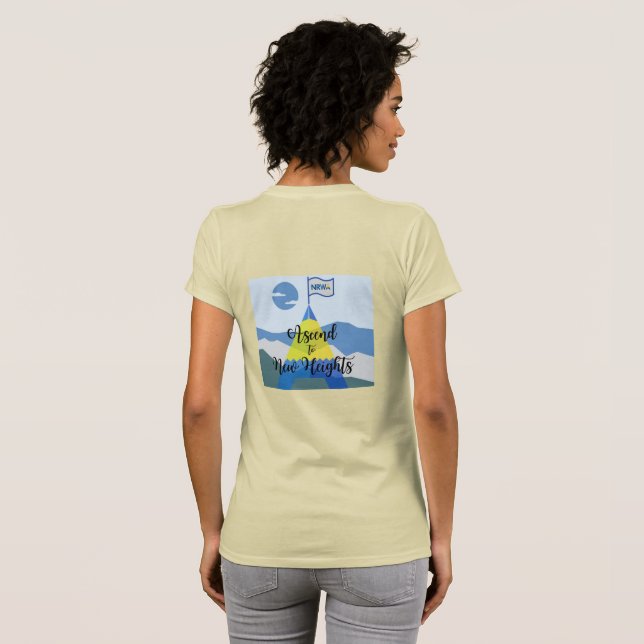 NRWA 2021 Konferenz Frauen Kurzschläfchen T-Shir T-Shirt (Schwarz voll)