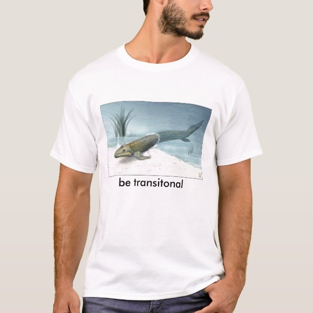 NSF-Illustration-von-tiktaalik, seien Sie T-Shirt (Vorderseite)