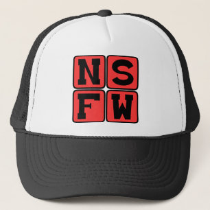 NSFW Internet-Slang Nicht sicher für die Arbeit Lu Truckerkappe