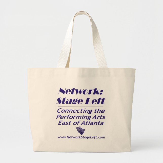 NSL Logo-Tasche Jumbo Stoffbeutel (Vorne)