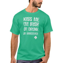 NSPF Kiss Me Funny St. Patrick's Day T - Shirt