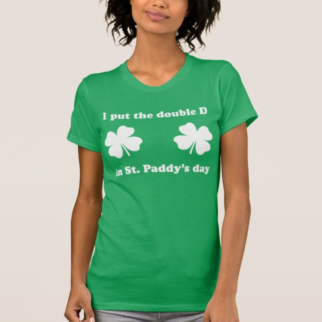 NSPNwtxt St. Paddy's Double D Green T - Shirt (Vorderseite)