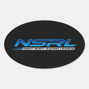 NSRL - Ovalaufkleber Ovaler Aufkleber