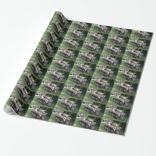 NSU Kettenkrad Geschenkpapier (Ungerollt)
