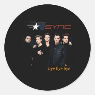 Nsync Offiziell Bye Runder Aufkleber