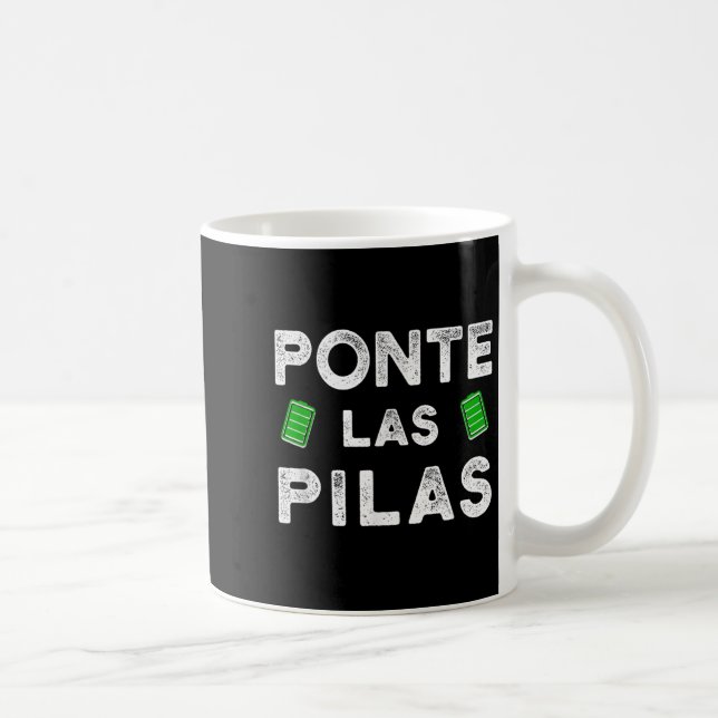 Nte Las Las Funny Spanish Saying Motivational  Kaffeetasse (Rechts)