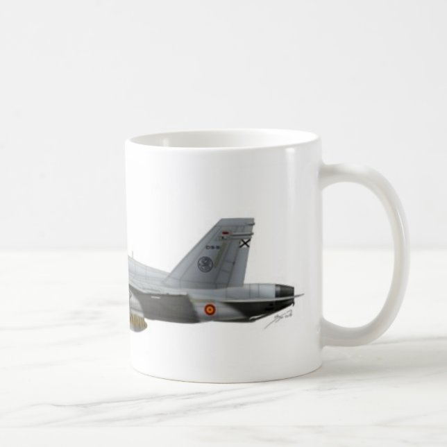 NTM08 EF-18A Spanien Luftwaffe Kaffeetasse (Rechts)