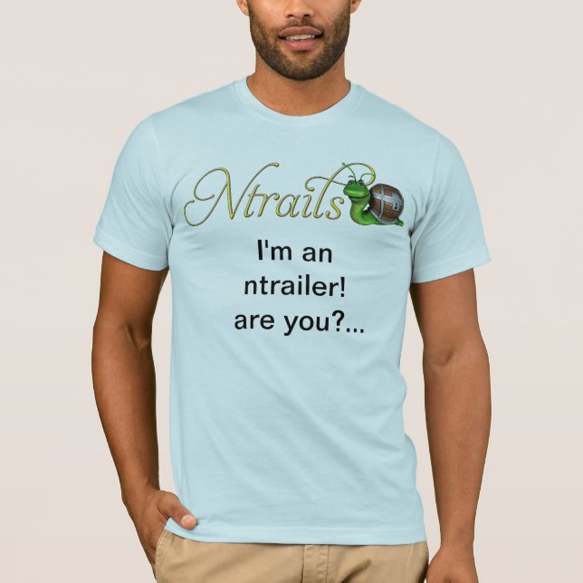 Ntrails in Ihrem Gesicht T-Shirt (Vorderseite)