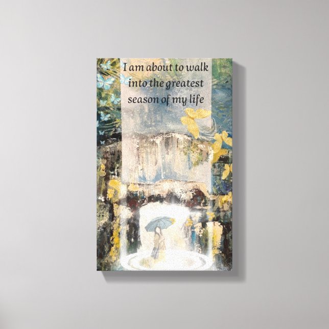 Nu börjar livet leinwanddruck (Vorderseite)